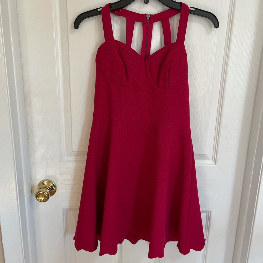 Red dress juniors